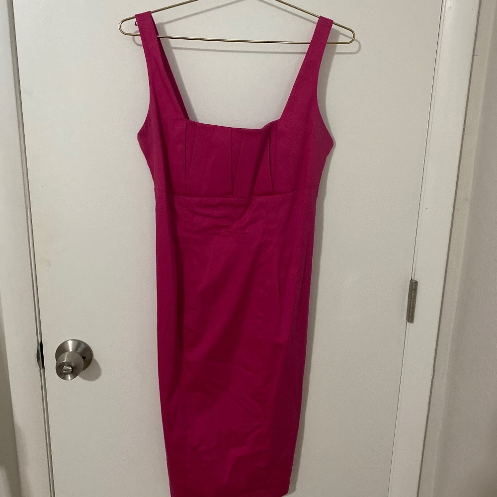 Pink Calvin Klein dress